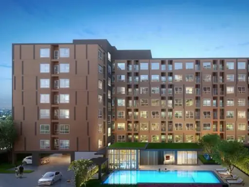 Condo for sale / rent, Niche ID Sukhumvit 113, beautiful room, ready to move in, good view.