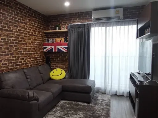 ให้เช่า Rich Park Triple Station ห้องน่าอยู่ ติดวอลเปเปอร์อย่างดี มาพร้อมเฟอร์ครบรัน หิ้วกระเป๋าเข้าอยู่ได้เลยจ้า images