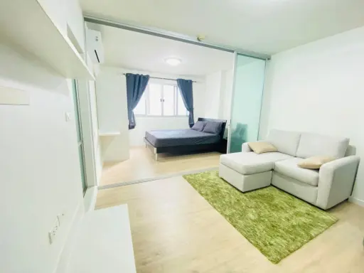 For sale: Good condo, Ram Intra. Bright, clean, airy, comfortable, not cramped, fully furnished. Don't miss it.