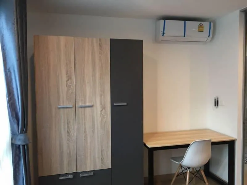 For rent !! Condo The Niche ID Serithai, high floor, beautiful room, pool view, fully furnished Ready to move in, don't miss !!