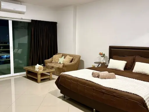 ให้เช่า View Talay Jomtien Condominium 1-8 ห้องสตูดิโอ พื้นที่ใช้สอยเยอะ เฟอร์นิเจอร์ครบครัน จองเลย