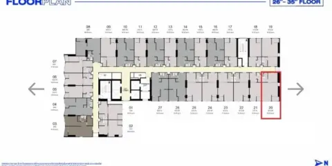 ขายดาวน์ Ideo Ramkhamhaeng - Lam Sali Station ห้องน่าอยู่ ทำเลดี เห็นวิวเมืองสวยจากชั้นสูง รีบจองด่วนๆ