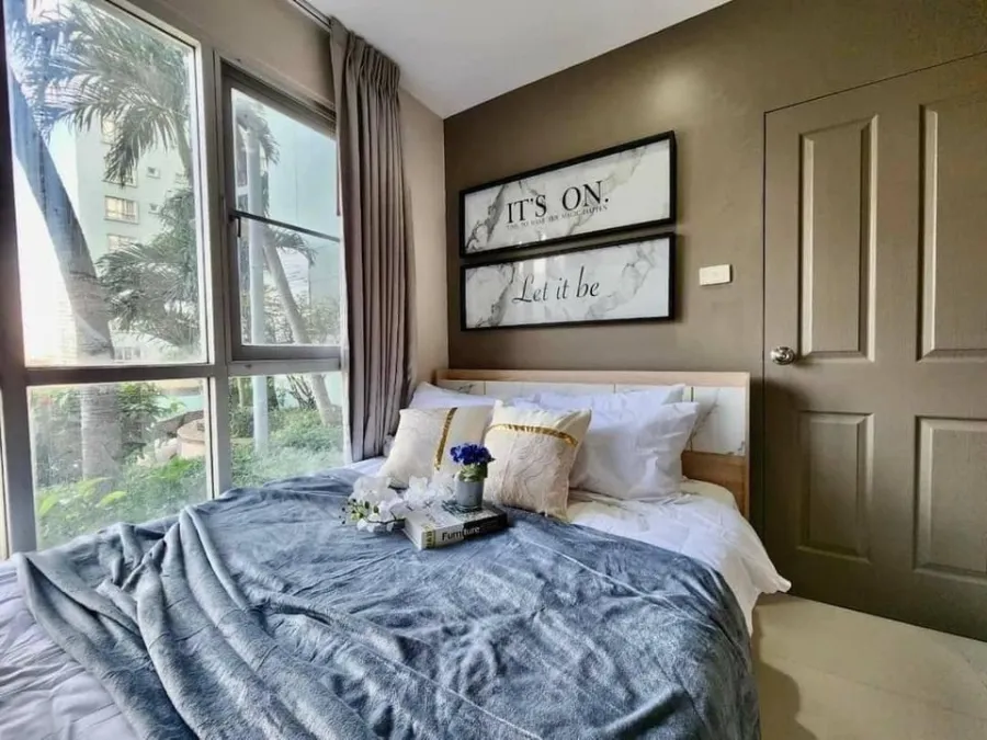 ให้เช่า Lumpini place water cliff ชั้น 10 วิวสระแจ่มๆ ห้องตกแต่งสไตล์โมเดิร์น น่าอยู่ขนาดนี้ จองเลย