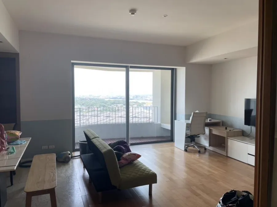 For rent!! The Pano Condo, beautiful room, ready to move in, 21st floor, view of the Chao Phraya River. Fully furnished, ready to move in!!
