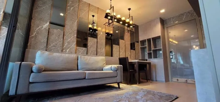 ขายคอนโด Life Asoke Rama 9 ห้องแต่งพร้อมอยู่ เฟอร์นิเจอร์ครบชุด built-in อย่างดี รีบมาจองด่วนๆ
