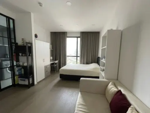 Condo for rent: Ashton Chula–Silom, studio unit, 14th floor, high floor with stunning views, fully furnished. Book now, don't miss out!