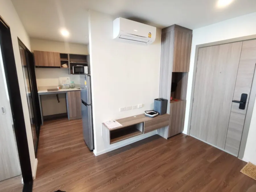 For rent, The Origin Ramintra 83 Station, garden view, complete electrical appliances, don't wait.
