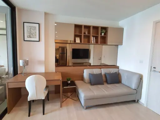 ให้เช่า คอนโด Life Asoke 1 Bed Plus ชั้นสูง วิวสวยมาก Buit-In สุดปัง ทีวีจอใหญ่ ไม่จองไม่ได้แล้ว images