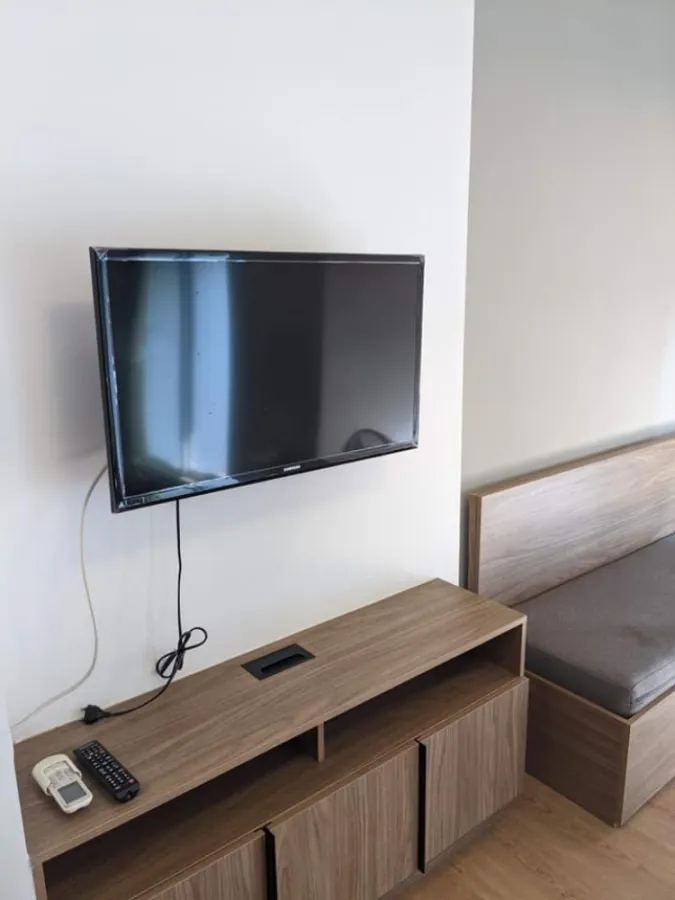 Condo for rent, Chapter One The Campus Kaset, Building A, fully furnished, electrical appliances You can just come in.