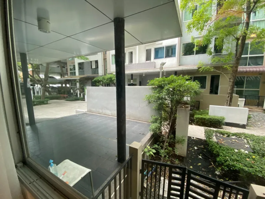 For rent!! Condo A Space Sukhumvit 77, 1st floor, Building E, fully furnished, hurry up to reserve!!