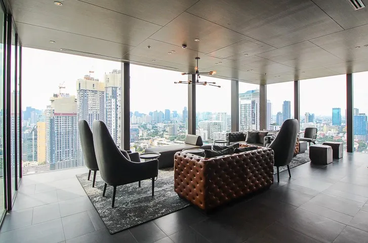 ให้เช่า The FINE Bangkok Thonglor-Ekamai ชั้น 10 แต่งครบ พร้อมอยู่ จองเลย