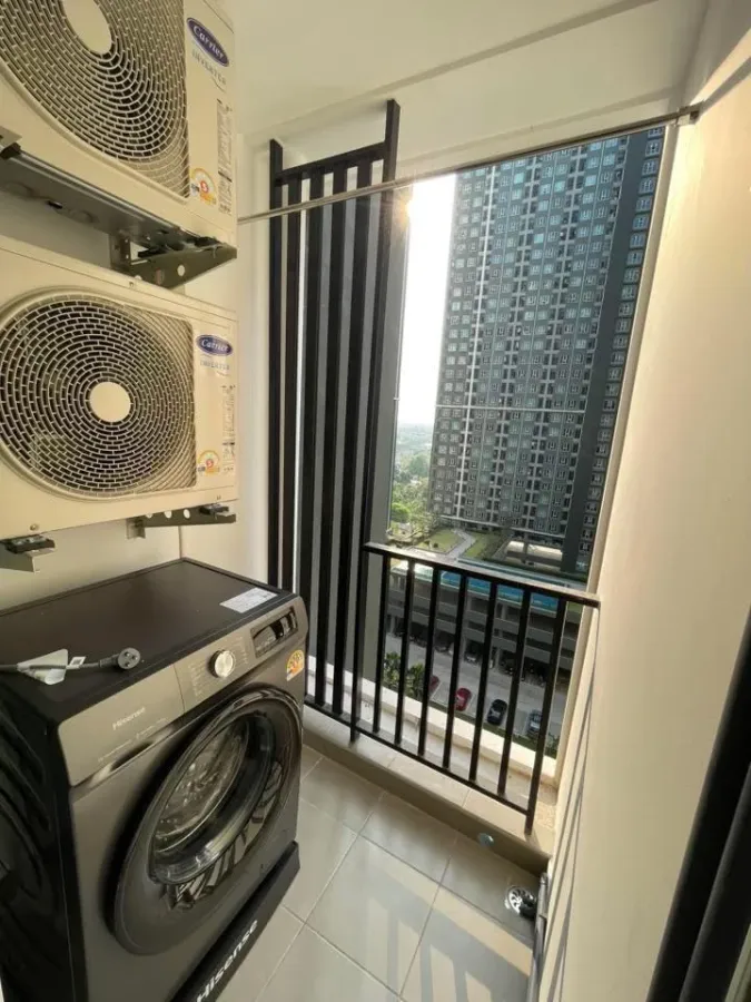 ให้เช่า Regent Home Bangna วิวสระว่ายน้ำ เครื่องใช้ไฟฟ้าครบ พร้อมอยู่