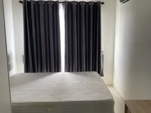 For rent: The Kith Plus Phahonyothin Khukot, 8th floor, partitioned room, fully furnished, nice to live in, book now, don't miss out.