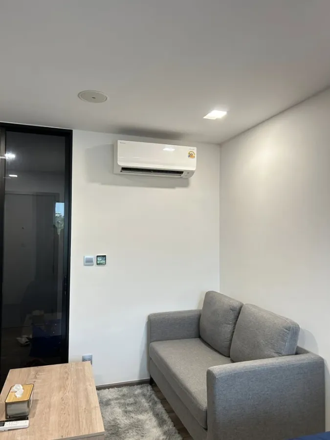 For rent: Kave Embryo Rangsit, a lovely room on the 3rd floor, fully furnished with appliances. Book now!