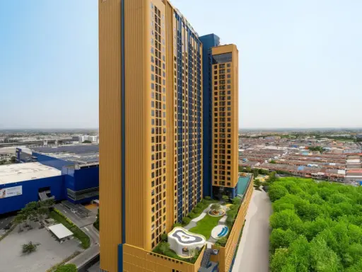 ขายดาวน์ Plum Condo New West Bangyai ห้องชั้น 10 มาพร้อมสิ่งอำนวยความสะดวกครบครัน ห้ามพลาด images