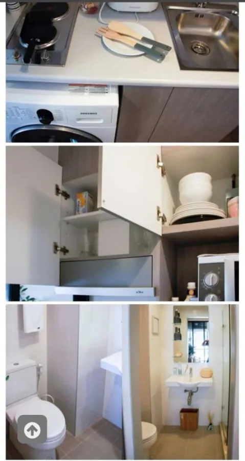 For rent Ideo Sathorn-Tha Phra, very beautiful room, well furnished, high floor, unblocked view Privacy, book now