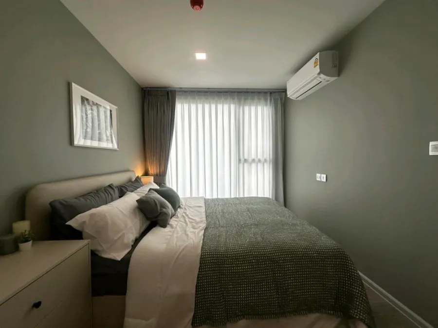 For rent: Kave Seed Kaset, 6th floor, fully furnished room, nice to live in. If interested, hurry and reserve now before it's too late.
