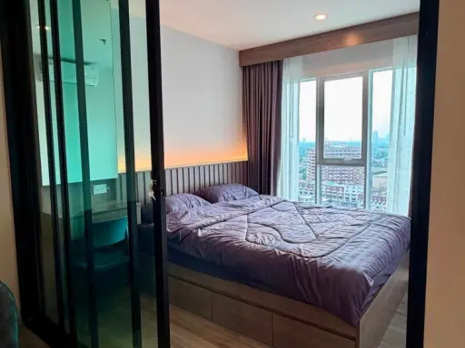 ให้เช่าคอนโด Regent Home Bangna ชั้นสูง วิวแม่น้ำสวย เฟอร์นิเจอร์บิวท์อินครบ พร้อมเข้าอยู่ มาจองเลย images