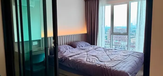 ให้เช่าคอนโด Regent Home Bangna ชั้นสูง วิวแม่น้ำสวย เฟอร์นิเจอร์บิวท์อินครบ พร้อมเข้าอยู่ มาจองเลย images
