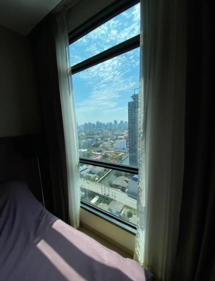 Sell/Rent Condo The Capital Ekamai-Thonglor, 20th floor, corner room, stylishly decorated, ready to move in. Don't wait!!