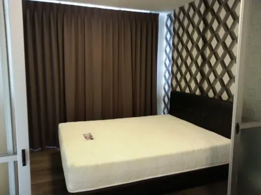 For rent Dcondo Campus Resort Rangsit Phase 1, 4th floor, next to the wall, the whole room, plus the best view, can't reserve it anymore