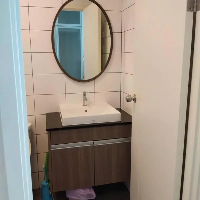 Condo for rent near MRT at Chapter One Eco Ratchada-Huay Kwang, fully furnished, ready to move in. Come on.