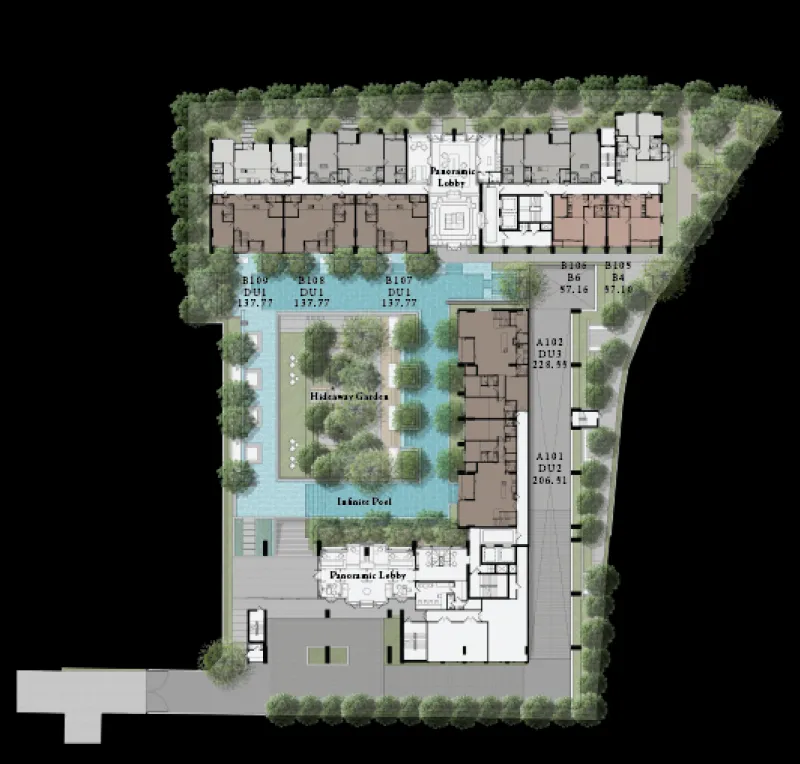 Selling preemption, the reserve 61 hideaway, the largest room in the project, private corner, balcony with stairs to the swimming pool. Urgent!