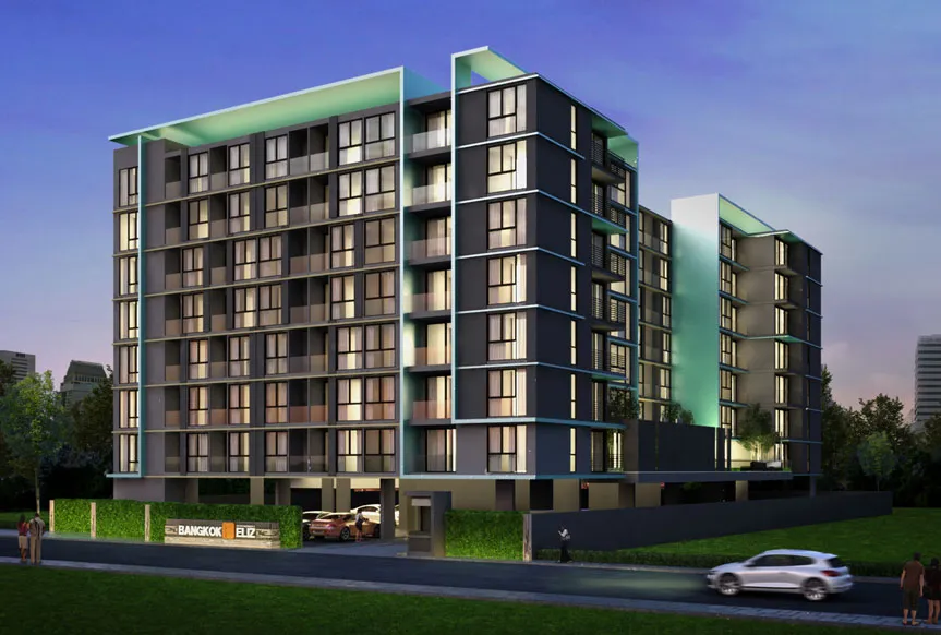 ขาย Bangkok Feliz Sathorn-Taksin ห้องตกแต่งเรียบง่าย 30 ตรม.1 ห้องนอน 1 ห้องน้ำ เฟอร์นิเจอร์ครบ