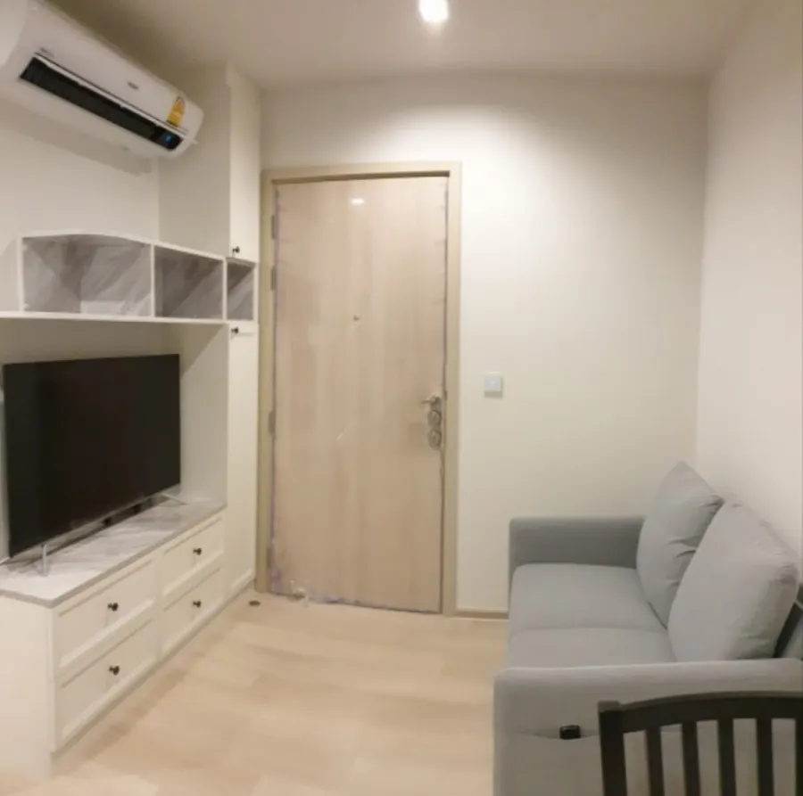 Condo for rent, Life One Wireless, room window facing north, near BTS, convenient transportation, ready to move in, book now!