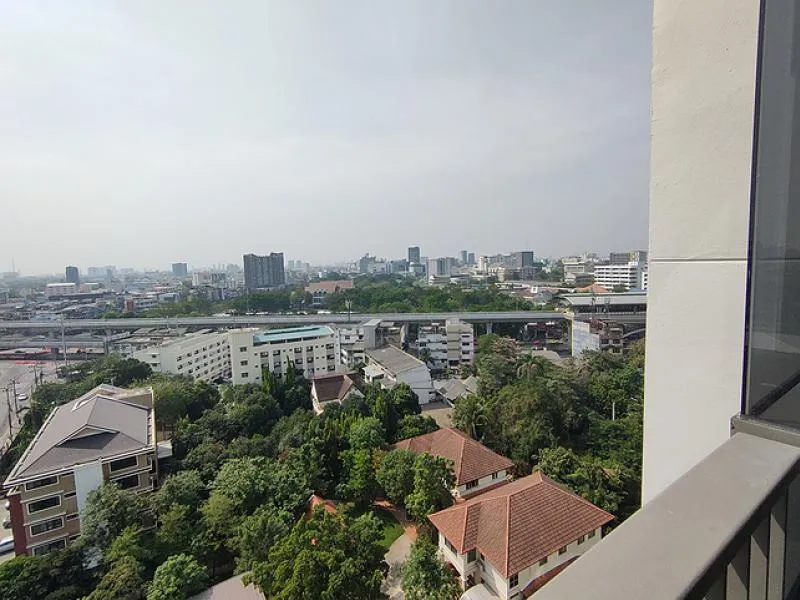 Beautiful rental room, fully furnished, ready to move in at Miti Chiva Kasetsart, 1 bedroom 23.43 sq m. Drag your bags in.