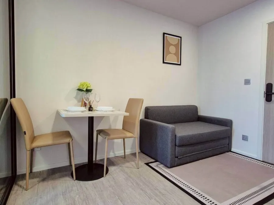 ให้เช่า Atmoz Tropicana Bangna ห้องพร้อมอยู่ เฟอร์พร้อม จองเลย
