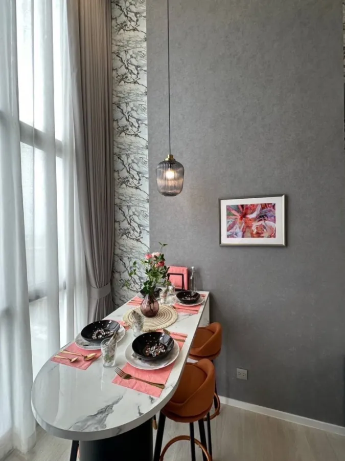 ให้เช่า โมดิซ ลอนซ์ รังสิต ชั้น 32 แบบ 1 Bedroom Vertical suite แต่งครบ น่าอยู่ จองเลย ด่วนๆ