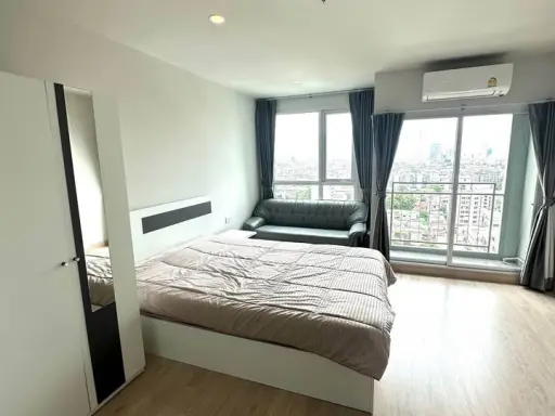 For rent: Lumpini Selected Suthisan-Saphan Khwai, beautiful room, 15th floor, good view, fully furnished, hurry up and grab it now!