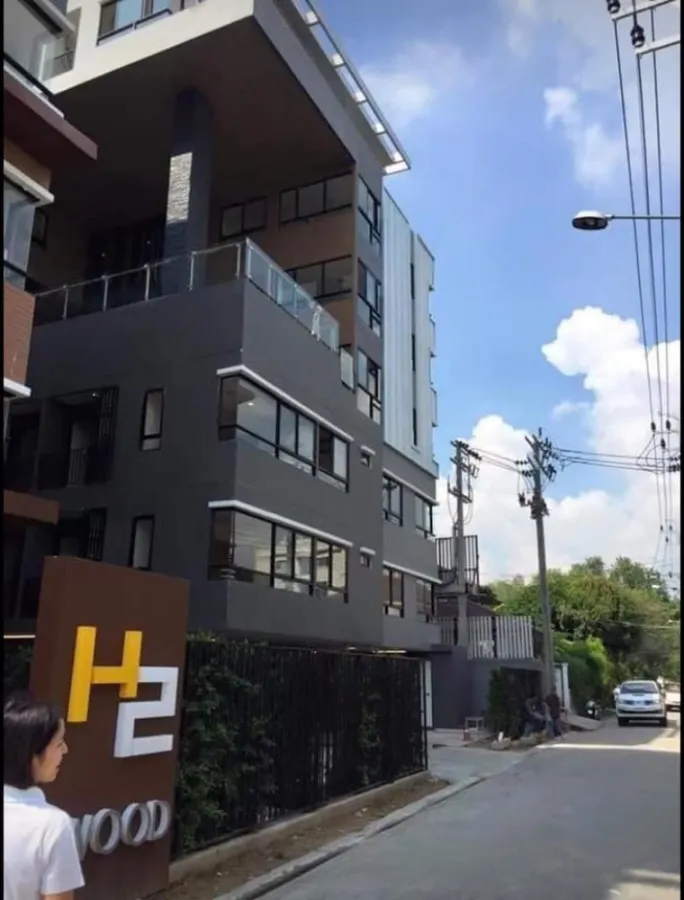 ให้เช่าคอนโด เอชทู รามอินทรา 21 ห้องตกแต่งพร้อมอยู่ เฟอร์ครบ น่าอยู่ ห้องสภาพใหม่ๆ