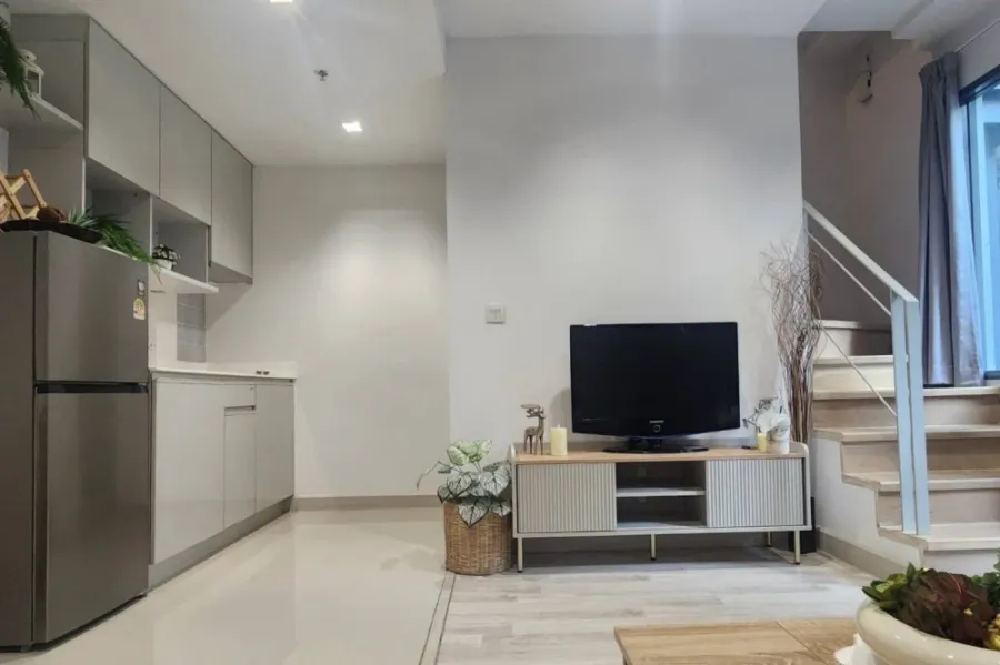 Urgent sale! Ideo Mobi Rama 9 condo, spacious rooms with ample living space, amazing price. Book yours today!