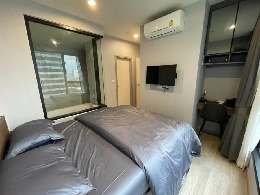 ขาย ให้เช่า ไอดีโอ โมบิ สุขุมวิท อีสต์พอยท์ ชั้น 10 วิวสระสวยๆ มี Walk-in Closet ดีแบบนี้ ห้ามพลาด