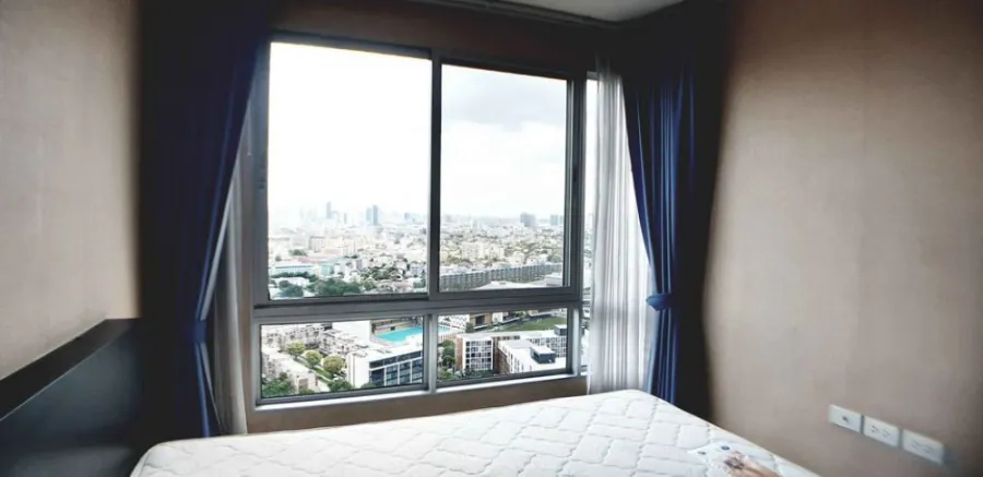 Condo for rent, The Base Sukhumvit 77, high floor, beautiful view, ready to move in, convenient transportation, near shopping areas, don't miss it!