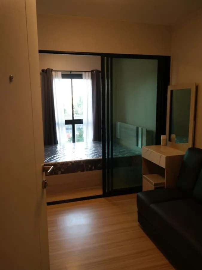 Condo for rent, Plum Chaengwattana, 1 bedroom, 1 bathroom, size 23 sqm., Phase 3, Building A, 3rd floor, at a special price, don't miss it.