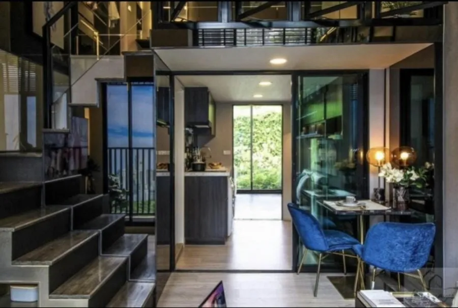 Selling down payment The Origin Plug and Play Ramintra, 17th floor, has privacy. If interested, hurry and reserve quickly.