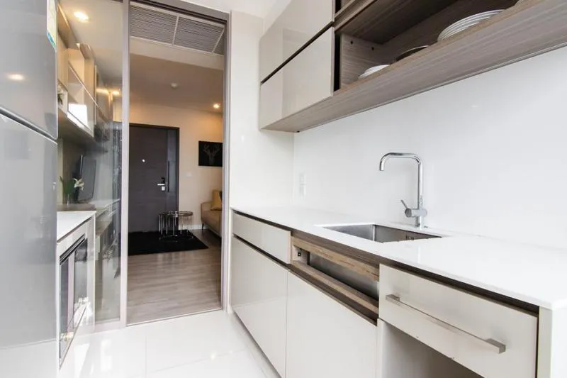 Condo for sale, The Room Rama 4, beautiful room, fully furnished, very luxurious, good view, very pleasant, hurry to be the owner quickly
