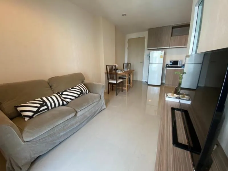Quick rent !!! Condo The Series Udomsuk 29, beautiful room, swimming pool view, good location, convenient transportation, book now !!!