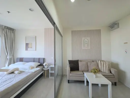 ให้เช่า Aspire Sathorn-Taksin (Timber Zone) ห้องแต่งสวยครบครัน ส่วนกลางครบ เดินทางสะดวก จองเลย