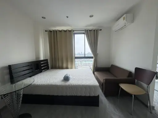 For rent: Ideo Sathorn-Tha Phra, high floor, ready to move in, fully furnished. Reserve now, don't miss out!!