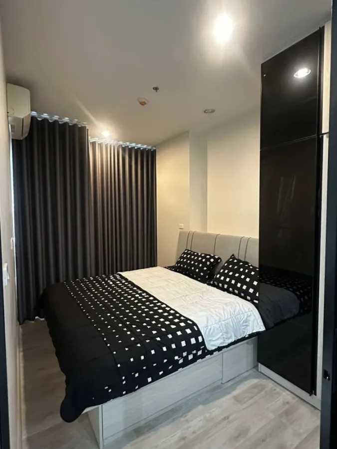 ให้เช่า Niche MONO Mega Space Bangna ชั้น 24 วิวสระน้ำคอนโด และวิวหมู่บ้าน lake side เครื่องใช้ไฟฟ้าครบครัน สนใจจองเลย