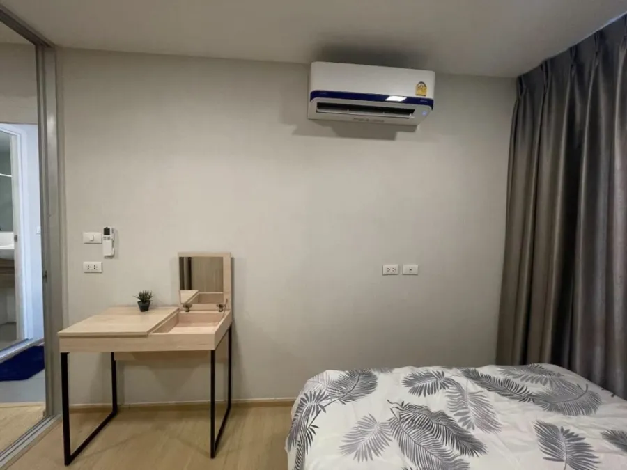 For rent: Plum Condo Rangsit Alive Phase 1, 8th floor, not very high, separate rooms, outside view, quiet, hurry and book now.