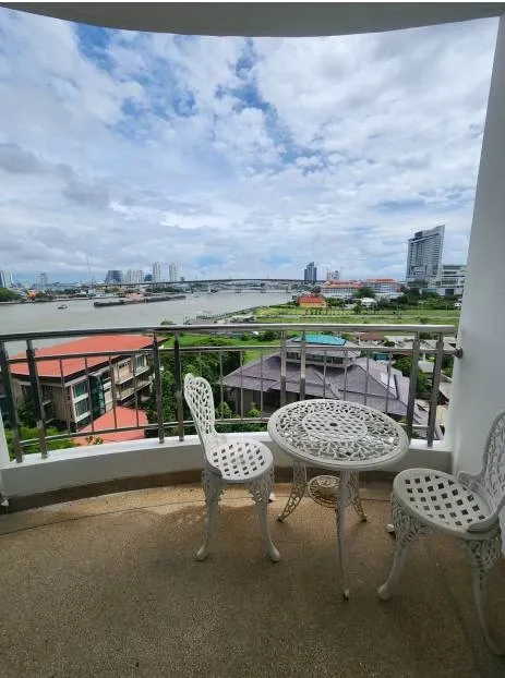 ให้เช่า Supalai River Resort ห้อง Studio วิวแม่น้ำ ชั้น 11 ระเบียงกว้าง สามารถนั่งเล่นได้ ไม่ควรพลาด