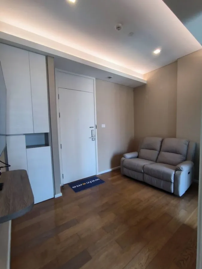 For sale, for rent, The Saint Residences, 15th floor, fully furnished room, move in with your bags immediately, reserve now, hurry!