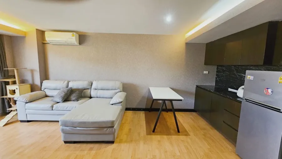 Sell, rent, urgent!! Condo Family Park Ladprao 48, 5th floor, Building A, corner room, fully furnished, ready to move in, book now!!