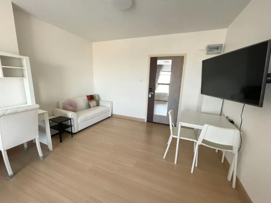 Condo for rent, Supalai Loft, Talat Phlu Station, nice room, wide size, city view and Chao Phraya River, hurry to book