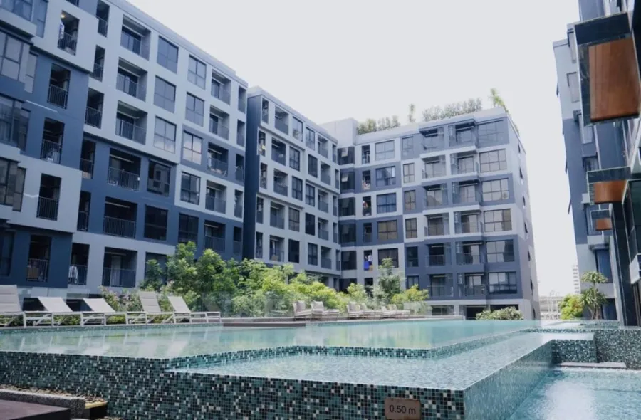 ขาย คอนโด rise rama 9 1 ห้องนอน 1 ห้องน้ำ ตกแต่งครบ วิวสวนโล่งๆไม่มีตึกบัง รีบจองเลย ด่วนๆ